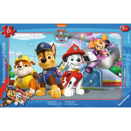 Avis Puzzle Quatre sauveteurs courageux / Pat'Patrouille - de 3 ans RAVENSBURGER 1