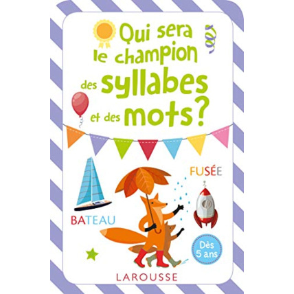 Avis Qui sera le champion des syllabes et des mots ? LAROUSSE 1