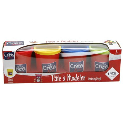 Avis 4 pots de pâte à modeler CRÉA & CIE 1