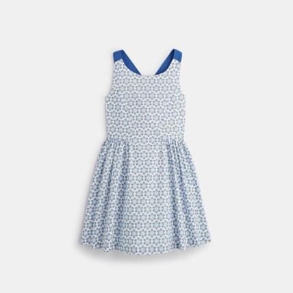 Avis Robe sans manches bleue fille OKAIDI 1