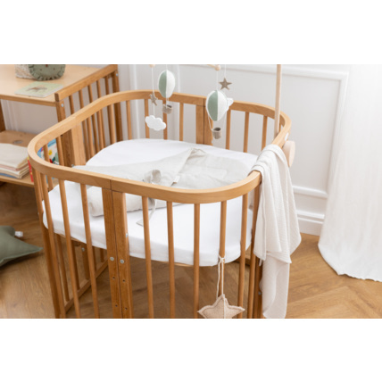 Avis Berceau Évolutif Rectangulaire 7 en 1 avec matelas Mon Lit Cabane 7