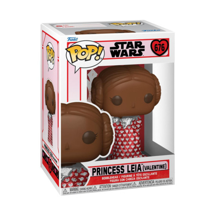 Avis Figurine Leia Chocolat Star Wars Pop FUNKO 1