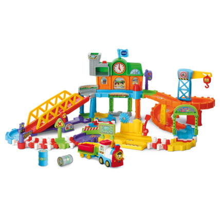 Avis Tchou Tchou Bolides - Maxi circuit train Twist  VTech 1