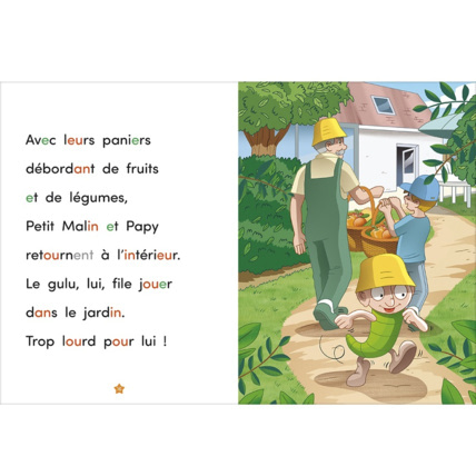 Avis Livre Le jardinier gaffeur - Apprendre à lire avec Les Alphas ÉDITIONS RÉCRÉALIRE 3