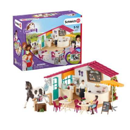 Avis Figurine café des cavaliers SCHLEICH 1
