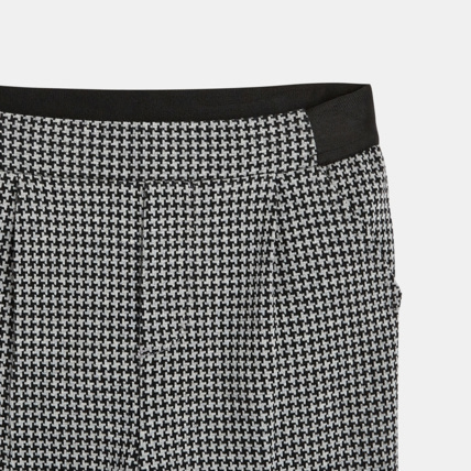 Avis Pantalon à carreaux Pied-de-Poule gris fille OKAIDI 3