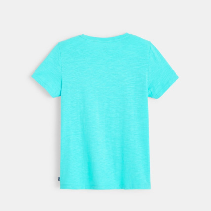 Avis T-shirt basique bleu garçon OKAIDI 2