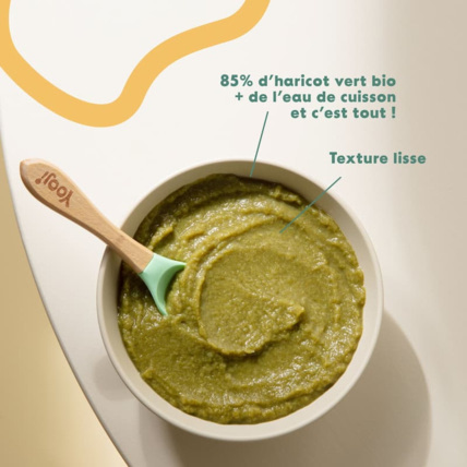 Avis Purée lisse de Haricot Vert bio Yooji 2