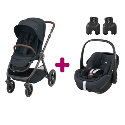 Avis Poussette duo Oxford + siège auto Pebble 360 pro  Maxi-Cosi 5