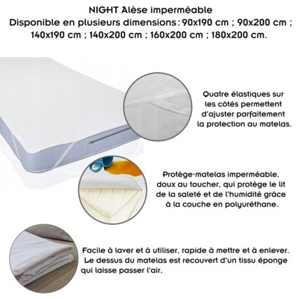 Avis Alèse protège matelas imperméable Night Mon Mobilier Design 2