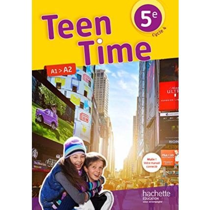 Avis Teen Time anglais cycle 4 / 5e - Livre élève - éd. 2017 Hachette Éducation 1