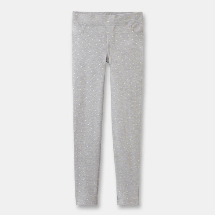 Avis Jeggings à pois gris fille OKAIDI 1