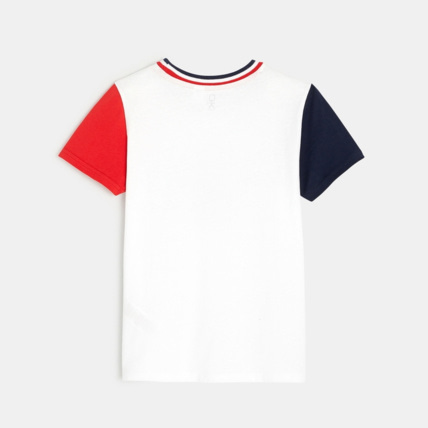 Avis T-shirt spécial fan de foot blanc garçon OKAIDI 3
