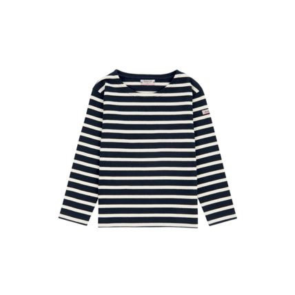 Avis Marinière "Erwann" Kids - coton équitable - Rich Navy/Nature ARMOR-LUX 1