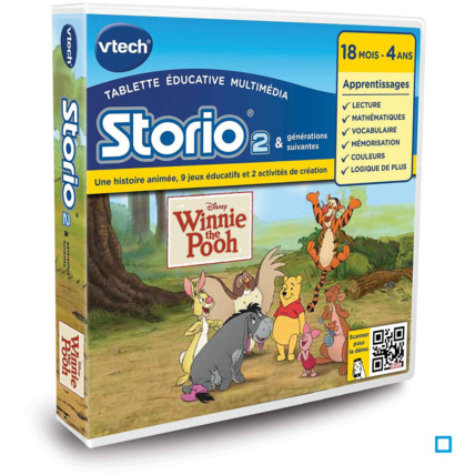 Avis Jeu Storio : Winnie l'Ourson (dès 18 mois) VTech 1