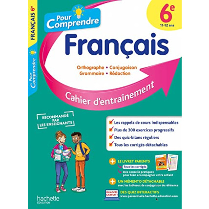 Avis Pour Comprendre Français 6e Hachette Éducation 1