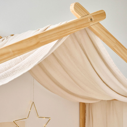 Avis Ciel de lit cabane gaze de coton Maison Petite Amélie 2