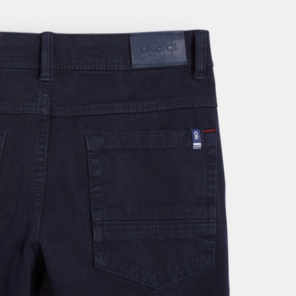 Avis Pantalon slim bi-stretch bleu garçon OKAIDI 4