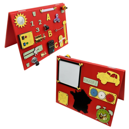 Avis Tableau d'activité et d'éveil busy board autoportant EDEN BB-BOOM 6