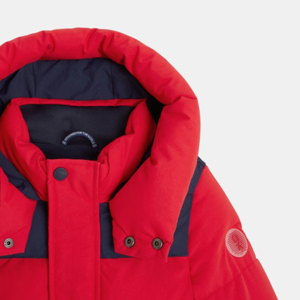Avis Blouson doudoune à capuche rouge garçon OKAIDI 3