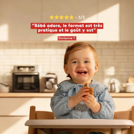 Avis Pancake : Pomme - 6 pancakes - Idéal diversification et DME Yooji 3