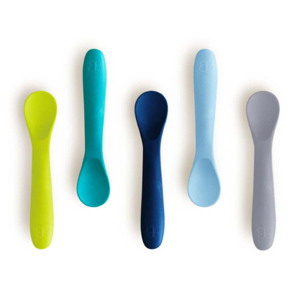Avis Set de 5 cuillères en silicone - Spöon Bblüv 2
