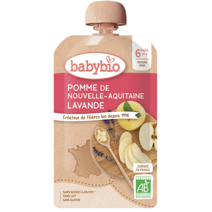 Avis Pomme de Nouvelle-Aquitaine Lavande Babybio 1