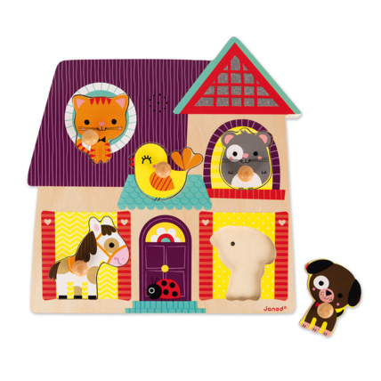 Avis Puzzle musical mes petits compagnons JANOD 1