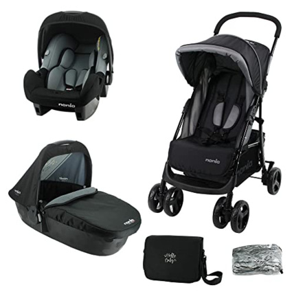 Avis Poussette Combinée Texas 3en1 + Siège-auto Beone + Nacelle Nania 1