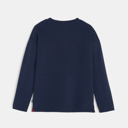 Avis Sweat à pois bleu fille OKAIDI 3