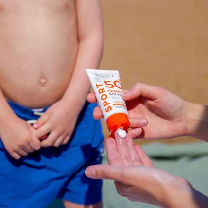 Avis Crème solaire bébé & enfant sport SPF50+ Laboratoires de Biarritz 2