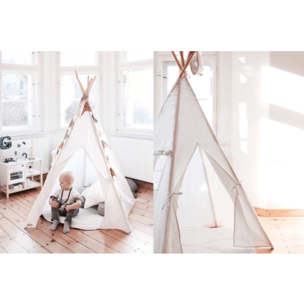 Avis Tipi en lin blanc Mon Lit Cabane 5