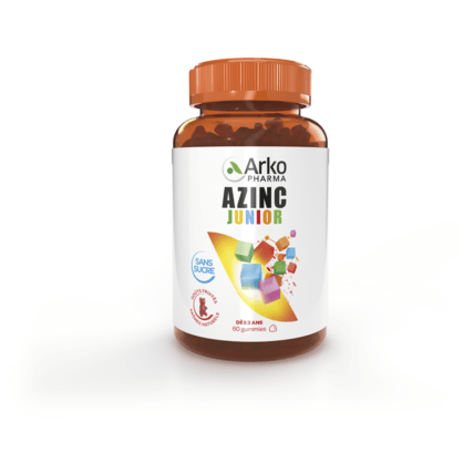 Avis Boite de 60 gummies croissance Azinc Junior ARKOPHARMA 1
