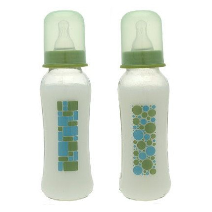 Avis 2 biberons verre 240 ml GREEN TO GROW 1