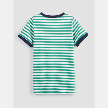 Avis T-shirt rayé vert garçon OKAIDI 2