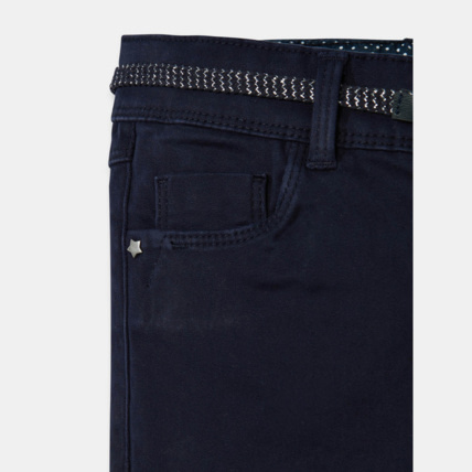 Avis Pantalon skinny hyper stretch bleu fille OKAIDI 3