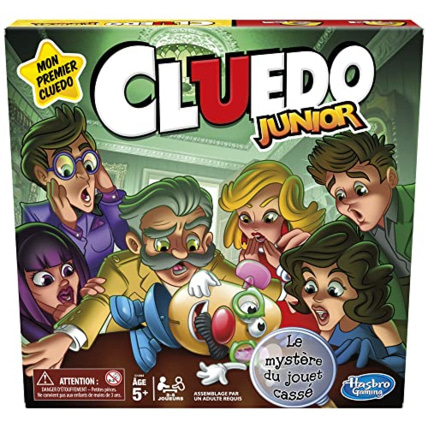 Avis Jeu de société Cluedo Junior Hasbro 1