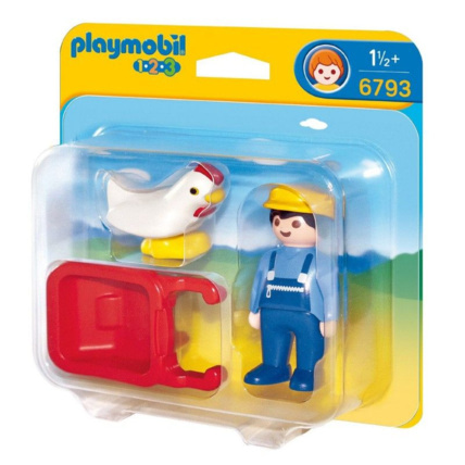 Avis Playmobil 1.2.3 - Fermier avec brouette PLAYMOBIL 1