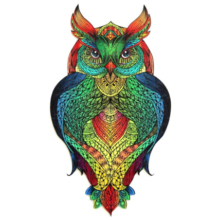 Avis Rainbow Wooden Puzzle HIBOU Eureka 2