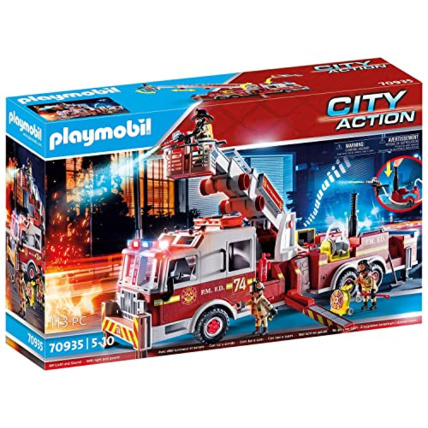 Avis Playmobil City Action - Camion de pompiers avec échelle PLAYMOBIL 1