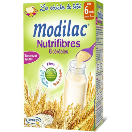 Avis Lait nutrifibres 8 céréales Modilac 1