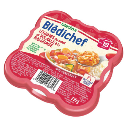 Avis BLEDICHEF Légumes du soleil et volaille à la basquaise Blédina 3