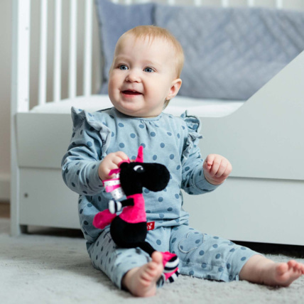 Avis Jouet d'éveil doudou sensoriel, Licorne Sevira Kids 3