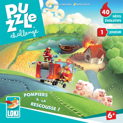 Avis Puzzle Challenge Pompiers à la rescousse Loki 1