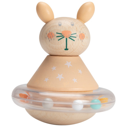 Avis Hochet culbuto à billes - Lapin Prémaman 1