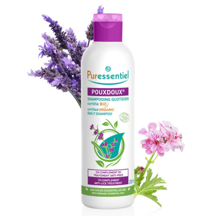 Avis Shampooing Quotidien anti-poux Pouxdoux® certifié BIO PURESSENTIEL 1