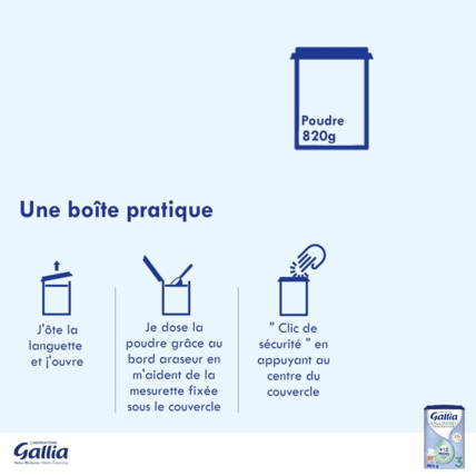 Avis Lait Galliagest Croissance 3 Laboratoire Gallia 5