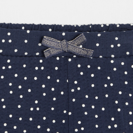 Avis Short en molleton gaufré bleu fille OKAIDI 2