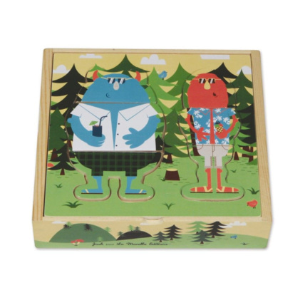 Avis Puzzle bois Mon petit Dressing LA MARELLE 1
