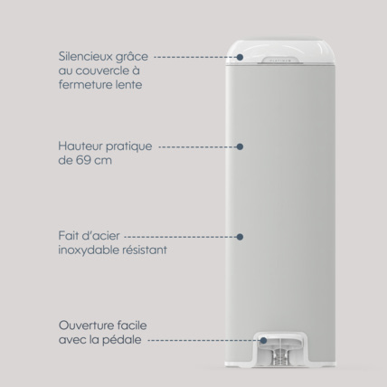 Avis Poubelle à couches Platinum Diaper Genie 2